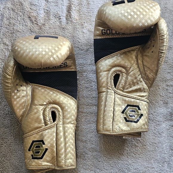 Title boxing Gold Series Surpass Bag Gloves 12oz - Picture 2 of 5